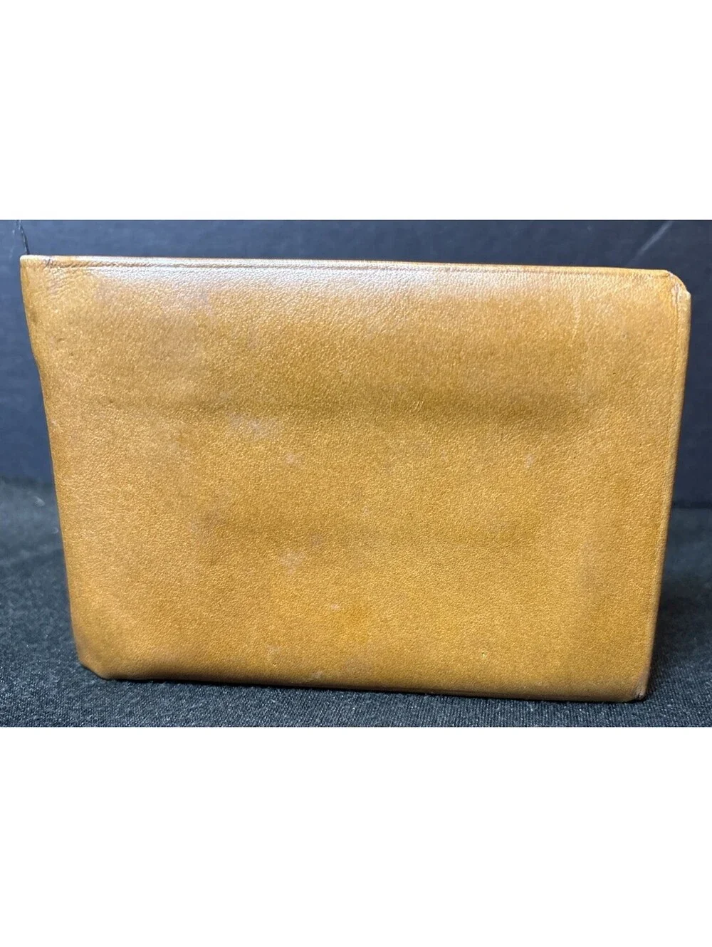 NEW NOS VTG Prince Gardner Brown Bifold Full Grain Cowhide Leather Wallet